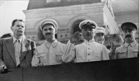 Л. Каганович и И. Сталин