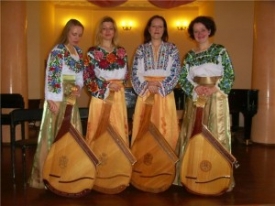 Участники Четвертого Международного конкурса исполнителей на украинских народных инструментах им. Гната Хоткевича