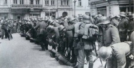 Німецькі загони на київських вулицях. Березень, 1918 р.