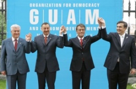 Президенти країн-членів ГУАМ. Київ, травень 2006