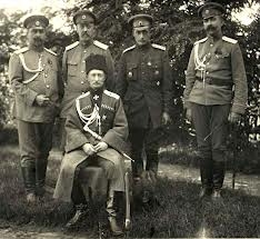 Командувач Південно-Західним фронтом генерал А. Брусилов
