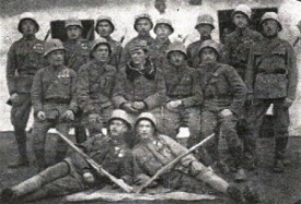 Бойцы Гуцульского куреня УГА. Окрестности Львова, 1919