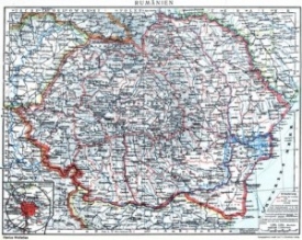 Территория Румынии во времена Первой мировой войны