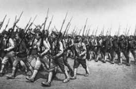 Парад частин Червоної армії. Харків, 1920