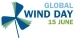 Эмблема праздника - Global Wind Day