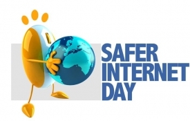 Логотип, день безпечнішого Інтернету — відзначається у вівторок другого тижня лютого